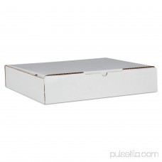 Duck Self-Locking Mailing Box, 11.5 in. x 8.75 in. x 2.1 in., White, 25-Count